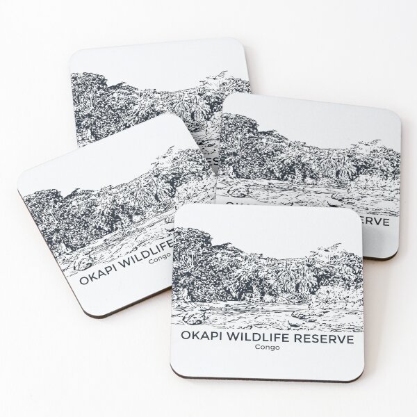 Item preview, Okapi Wildlife Reserve - Congo designed and sold by Lakeric Cityscapes.