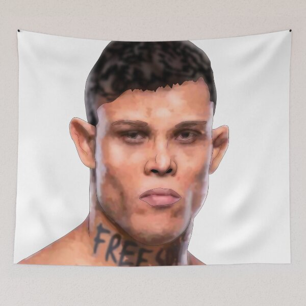 Item preview, Caio Borralho “The Son of God” – Leader of The Fighting Nerds designed and sold by GrizzlyCollective.