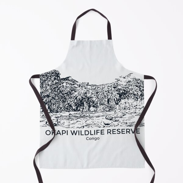 Item preview, Okapi Wildlife Reserve - Congo designed and sold by Lakeric Cityscapes.
