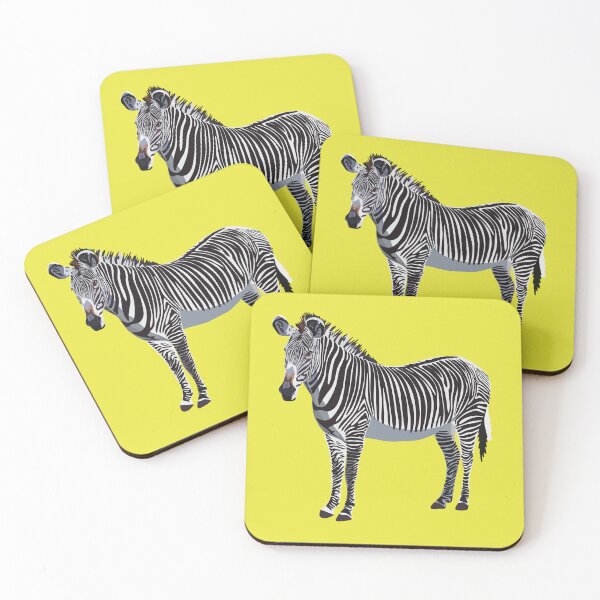 Item preview, G is for Grevy’s Zebra ,Grevy’s Zebra – Distinctive African Plains Zebra Wildlife Illustration designed and sold by PrettylittlepastelUk.