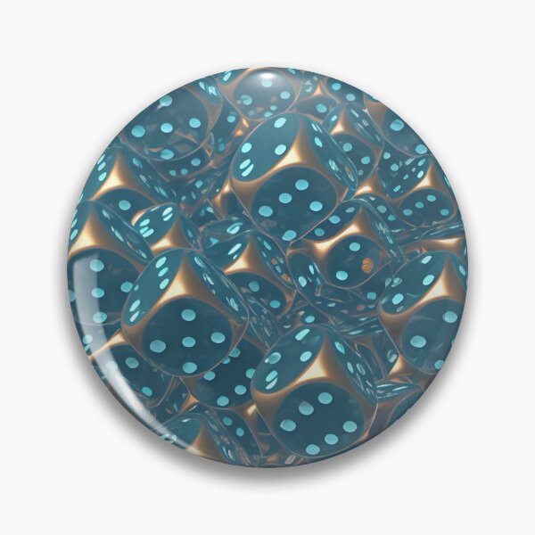 Item preview, Neon Metallic dice designed and sold by Glenbobagins.