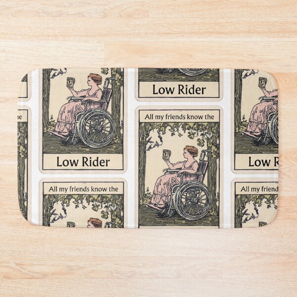 Item preview, Wheelchair tarot Low Rider designed and sold by MendaciousMina.