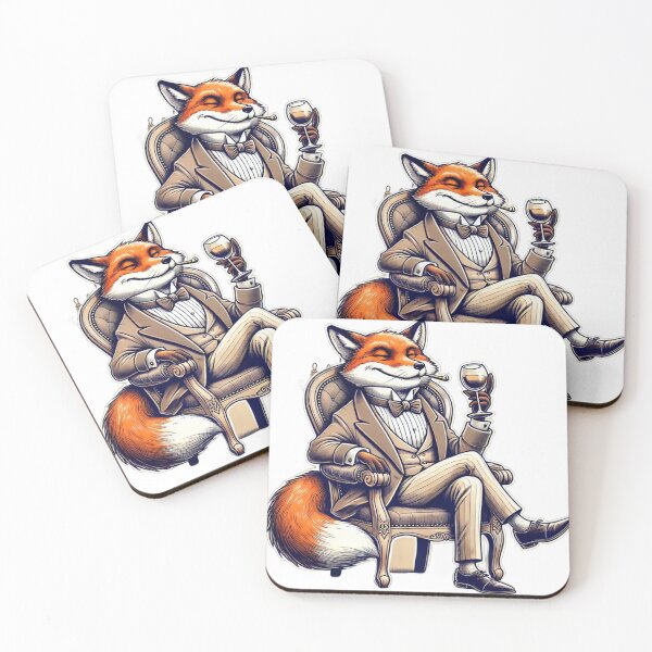 Item preview, Sophisticated Fox Cheers designed and sold by WildWaveStylez.