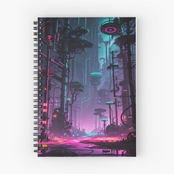 Item preview, 009 Cyberpunk Forest designed and sold by Alexis Art Collection.