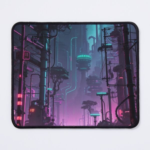Item preview, 009 Cyberpunk Forest designed and sold by Alexis Art Collection.