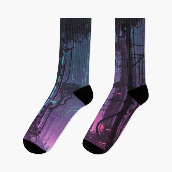 Item preview, 009 Cyberpunk Forest designed and sold by Alexis Art Collection.