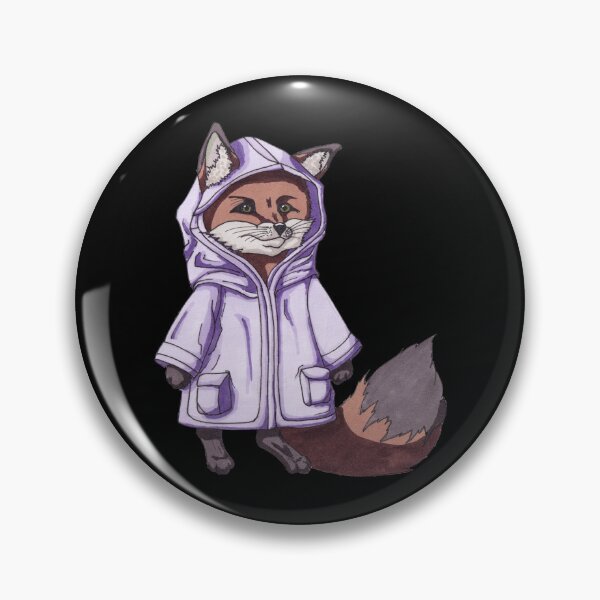 Item preview, Foxie - Fox In The Raincoat designed and sold by RowenaTmT.