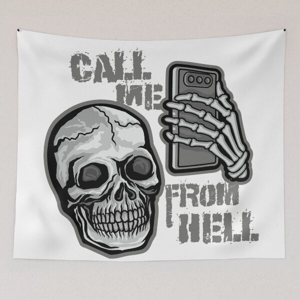 Item preview, grunge skull designed and sold by amid999.