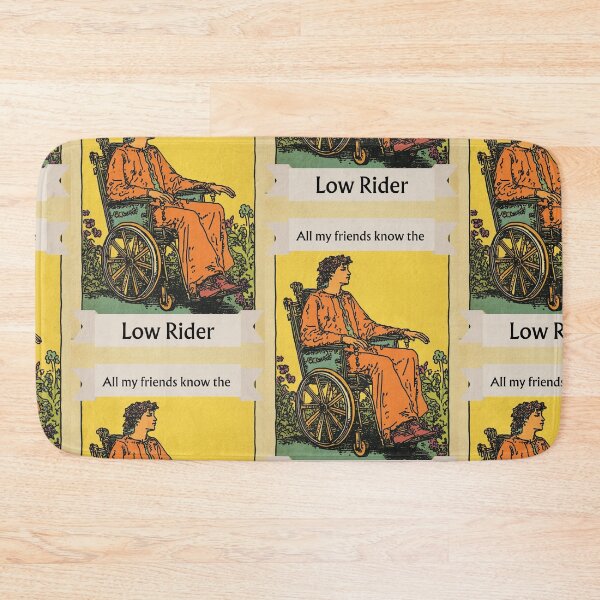 Item preview, Wheelchair tarot Low Rider designed and sold by MendaciousMina.