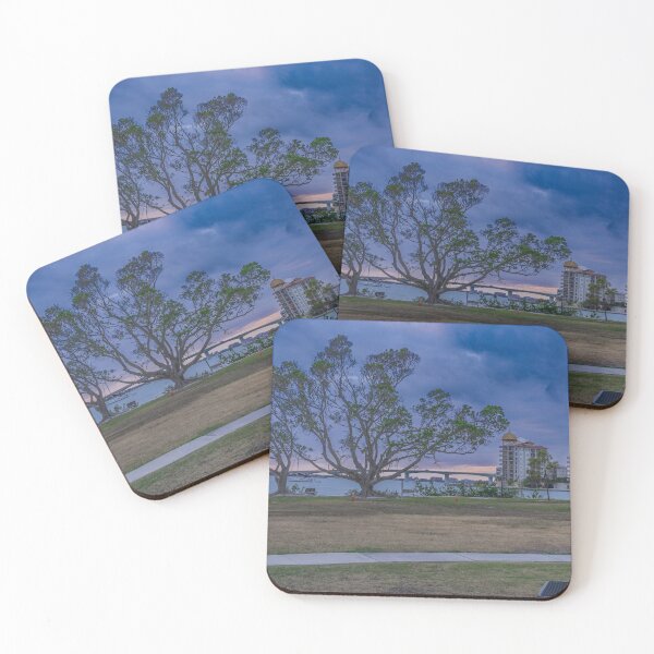 Item preview, This breathtaking photo captures the serene beauty of Bayfront Park in Sarasota, Florida designed and sold by EyezWatchin.