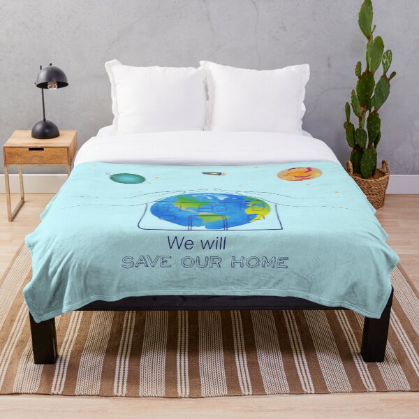 Item preview, Let's save our home. Western Hemisphere of the Earth designed and sold by amatiana.