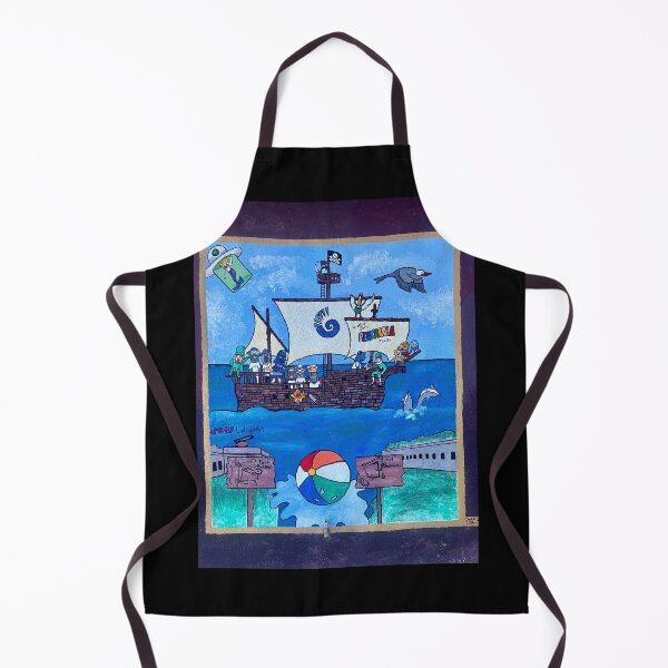 Item preview, Pensacola, FL - Shoreline Mural designed and sold by LizLightArt.