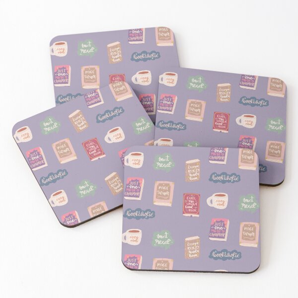 Item preview, Cozy Book Lovers in Purple designed and sold by CriaCreative.