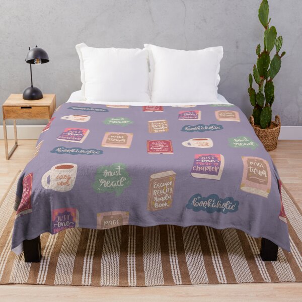 Item preview, Cozy Book Lovers in Purple designed and sold by CriaCreative.
