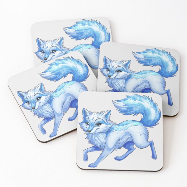 Item preview, Whimsical Ice Fox designed and sold by YounexxART.