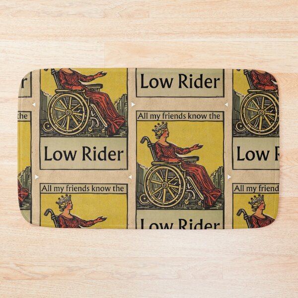 Item preview, Wheelchair tarot Low Rider designed and sold by MendaciousMina.