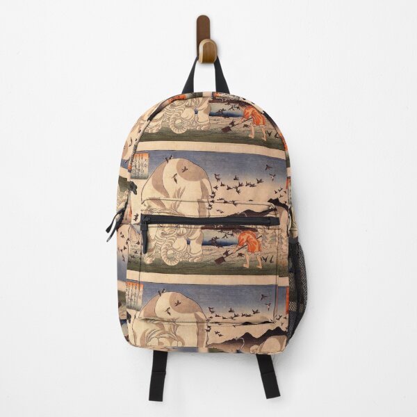 Item preview, Thaishun with elephants Utagawa Kuniyoshi Ukiyo-e designed and sold by TeeARTHY.