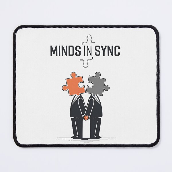 Item preview, Minds in Sync - Puzzle Collaboration designed and sold by Zazz Lee.