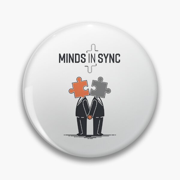 Item preview, Minds in Sync - Puzzle Collaboration designed and sold by Zazz Lee.