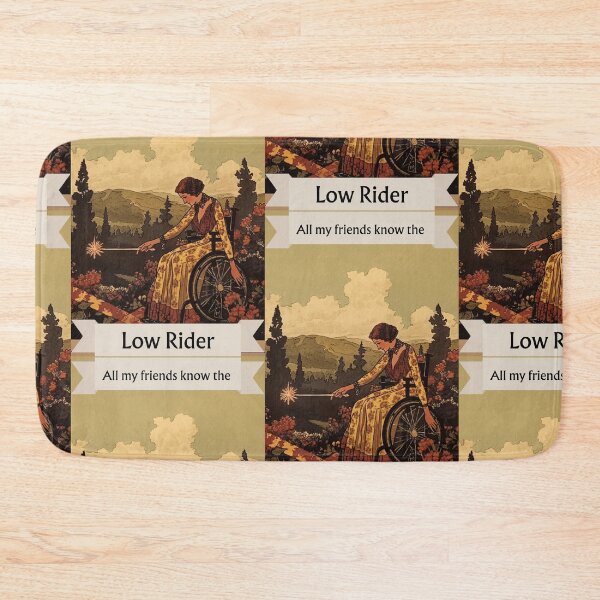 Item preview, Wheelchair tarot Low Rider designed and sold by MendaciousMina.