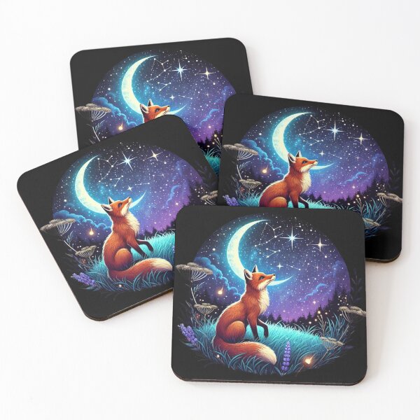Item preview, Fox Night Stargazing Dreams designed and sold by Nauert's.