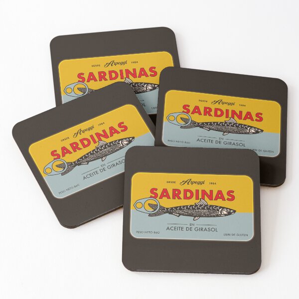 Item preview, Sardines can en aceite de girasol designed and sold by marianabeldi.