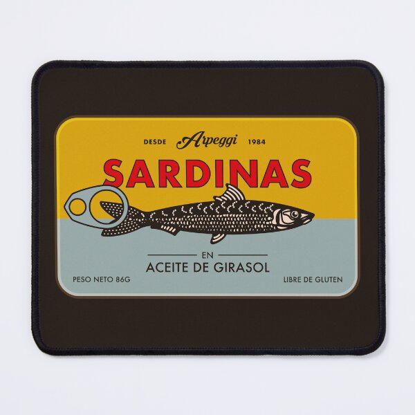 Item preview, Sardines can en aceite de girasol designed and sold by marianabeldi.