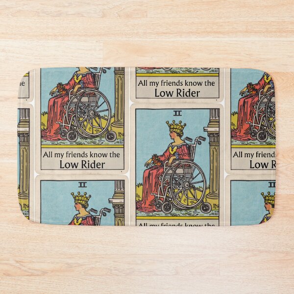 Item preview, Wheelchair tarot Low Rider designed and sold by MendaciousMina.