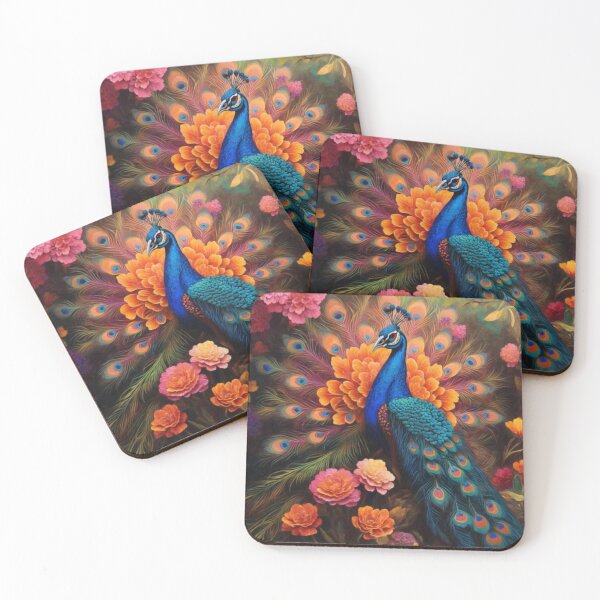 Artikelvorschau, 002 Bunter Pfau entworfen und verkauft von Alexis Art Collection.