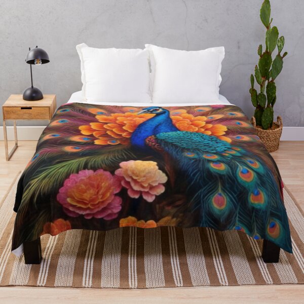 Artikelvorschau, 002 Bunter Pfau entworfen und verkauft von Alexis Art Collection.