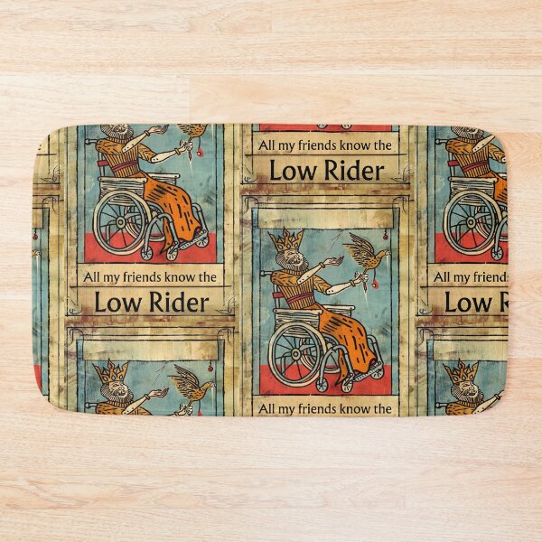 Item preview, Wheelchair tarot Low Rider designed and sold by MendaciousMina.