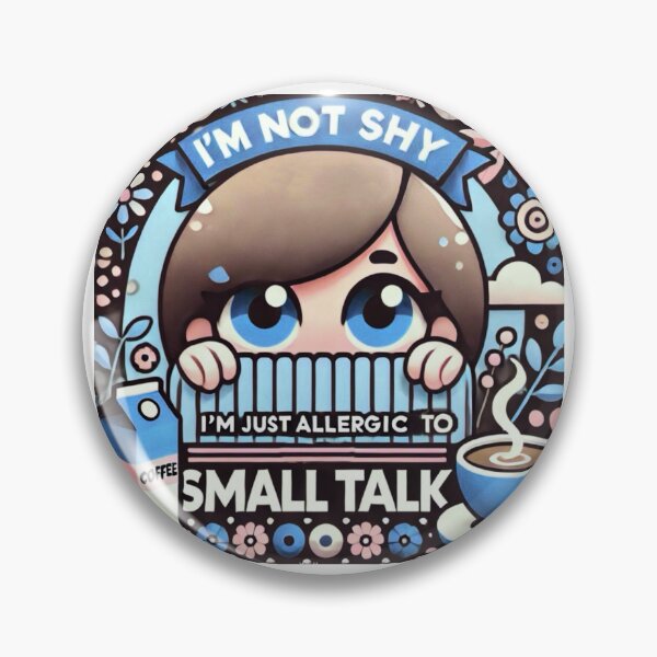 Item preview, Preference for deeper conversations often gets mistaken for shyness designed and sold by cherryfoxy24.