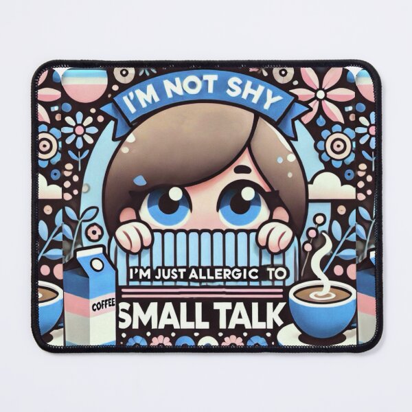 Item preview, Preference for deeper conversations often gets mistaken for shyness designed and sold by cherryfoxy24.