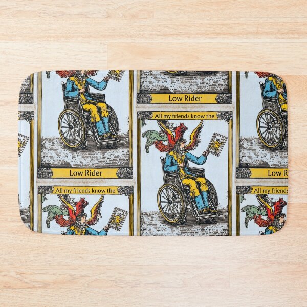 Item preview, Wheelchair tarot Low Rider designed and sold by MendaciousMina.