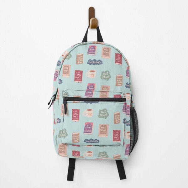 Item preview, Cozy Book Lovers in Pale Aqua designed and sold by CriaCreative.