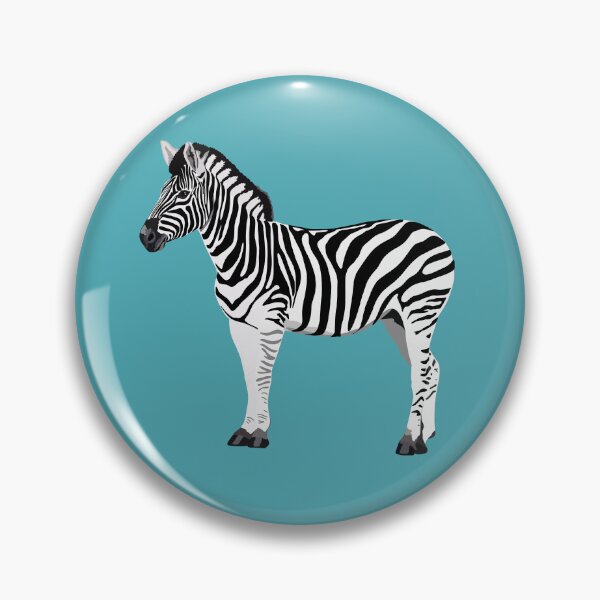 Item preview, Z is for Zebra,Zebra Artwork – Striking African Wildlife Illustration and Nature Design designed and sold by PrettylittlepastelUk.