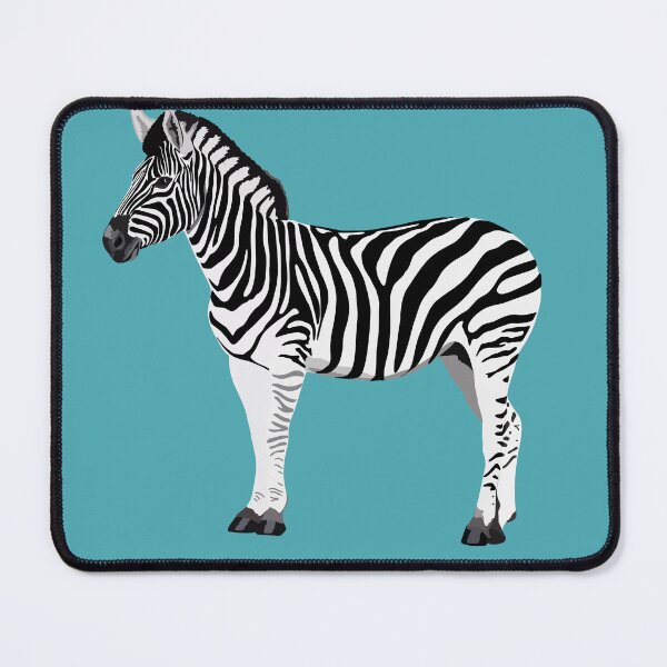Item preview, Z is for Zebra,Zebra Artwork – Striking African Wildlife Illustration and Nature Design designed and sold by PrettylittlepastelUk.