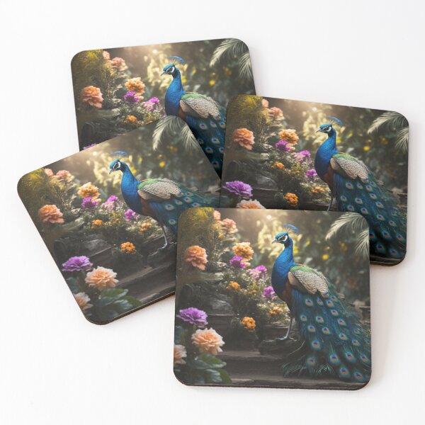 Artikelvorschau, 003 Bunter Pfau entworfen und verkauft von Alexis Art Collection.