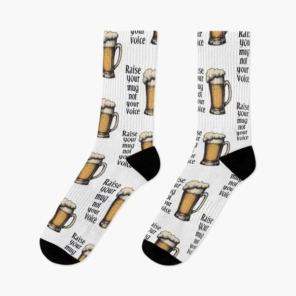 Item preview, Raise Your Mug, Not Your Voice designed and sold by SignumShop.
