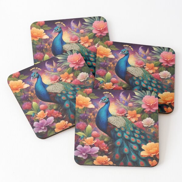 Artikelvorschau, 004 Bunter Pfau entworfen und verkauft von Alexis Art Collection.