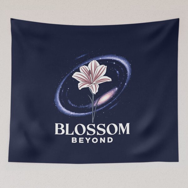 Item preview, Blossom Beyond - Cosmic Flower designed and sold by Zazz Lee.