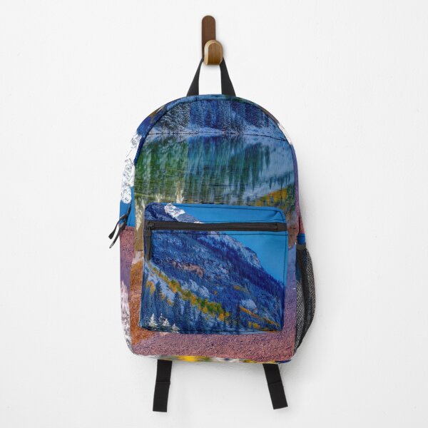Item preview, Maroon Bells Panorama Sunrise - Rocky Mountains Reflection in Colorado designed and sold by Rocky Mountain Artistry.