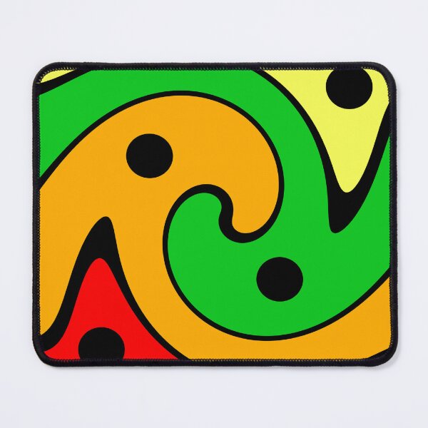 Item preview, Colorful twirly pattern designed and sold by ndlartistic.