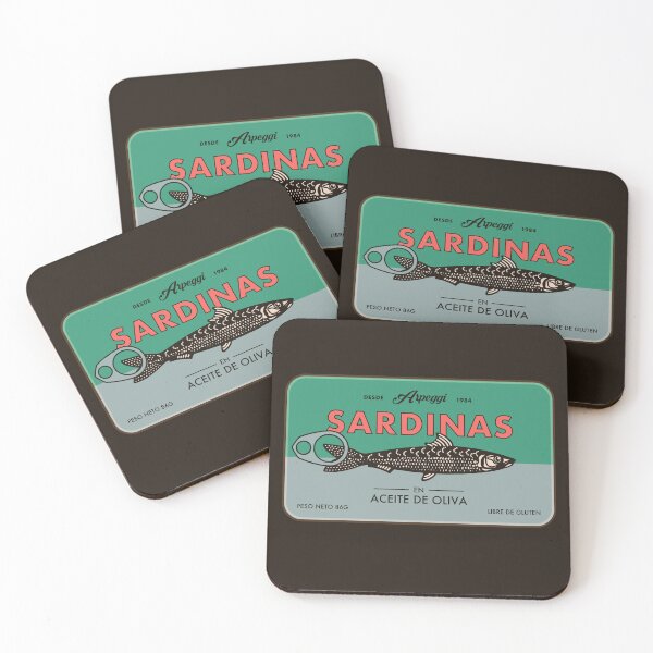 Item preview, Sardines box en aceite e oliva designed and sold by marianabeldi.