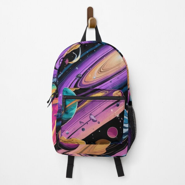 Item preview, Vibrant Cosmic Scene with Galaxies and Planets designed and sold by bukajart.