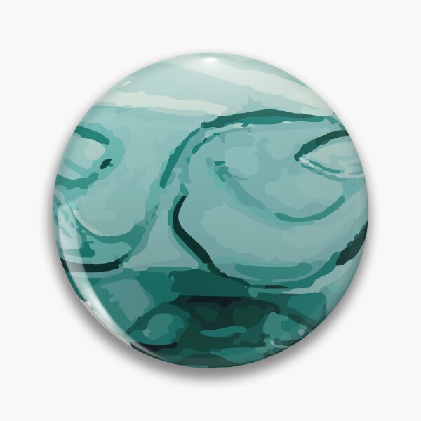Item preview, Vintage Blue Glass Bowl Sticker  designed and sold by QuteStuffHere.
