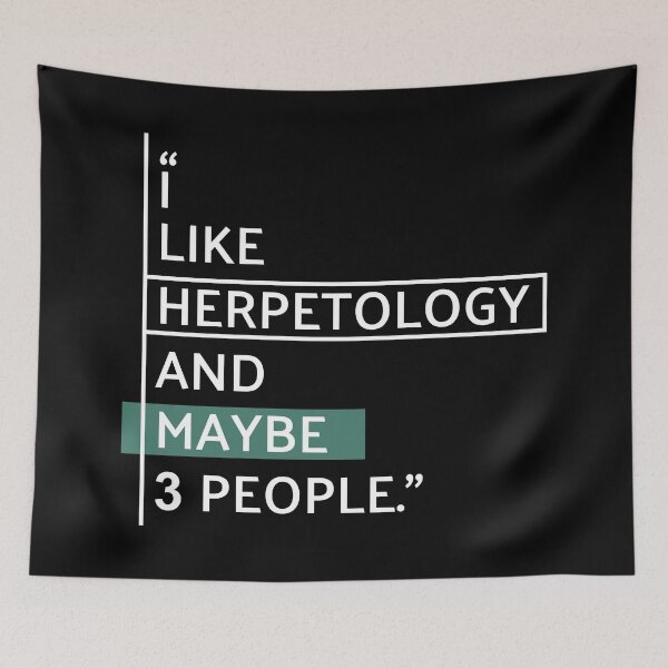 Item preview, I Like Herpetology and Maybe 3 People designed and sold by MaryAller.
