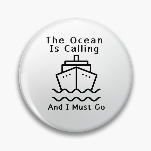 Item preview, Ocean Is Calling (Cruise) designed and sold by Whackadoodletee.
