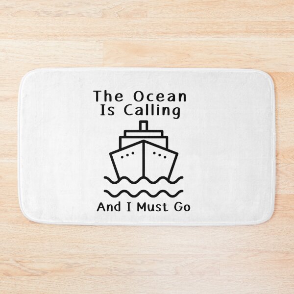 Item preview, Ocean Is Calling (Cruise) designed and sold by Whackadoodletee.