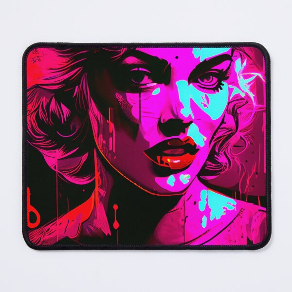 Item preview, Cyberpop Goddess: Marilyn Monroe in Neon Dreams designed and sold by ZGigerBarker.